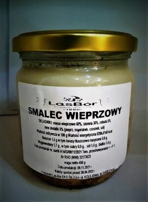 Smalec wieprzowy - 350 g