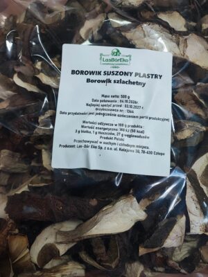 BOROWIK SUSZONY PLASTRY 2026 z atestem 500g